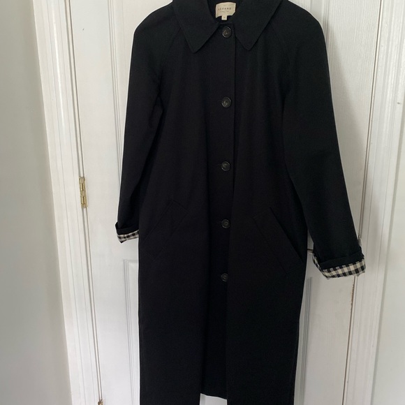 Sezane Clyde Trench Black - EUC - 34Fr - Picture 3 of 4